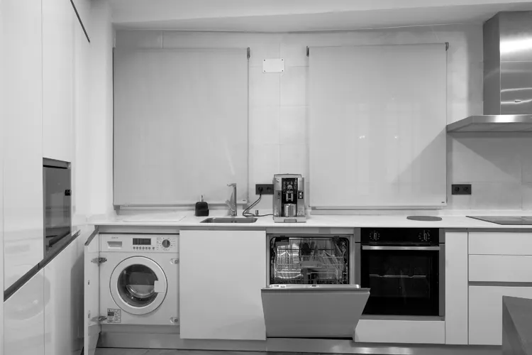 Foto de cocina en un piso en alquiler
