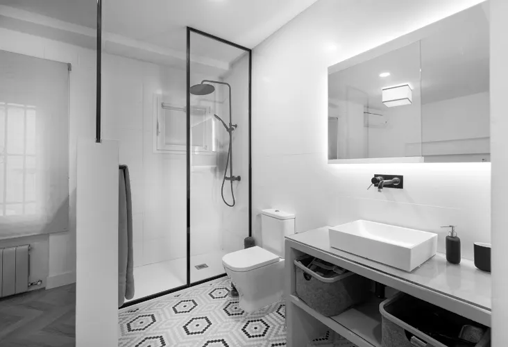 Foto de baño en un piso en alquiler