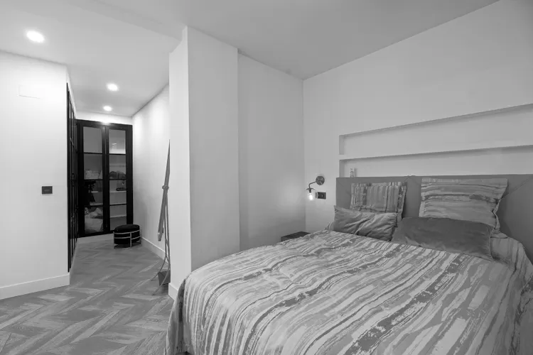Foto de dormitorio en un piso en alquiler