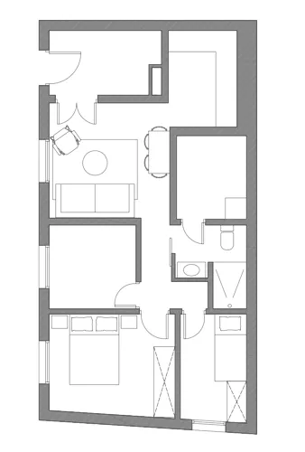 Foto de plano en un piso en alquiler