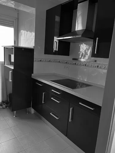 Foto de cocina en un piso en alquiler