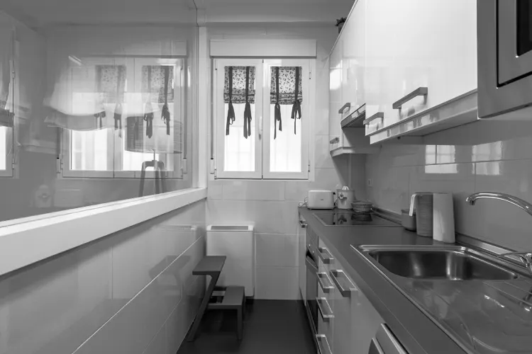 Foto de cocina en un piso en alquiler