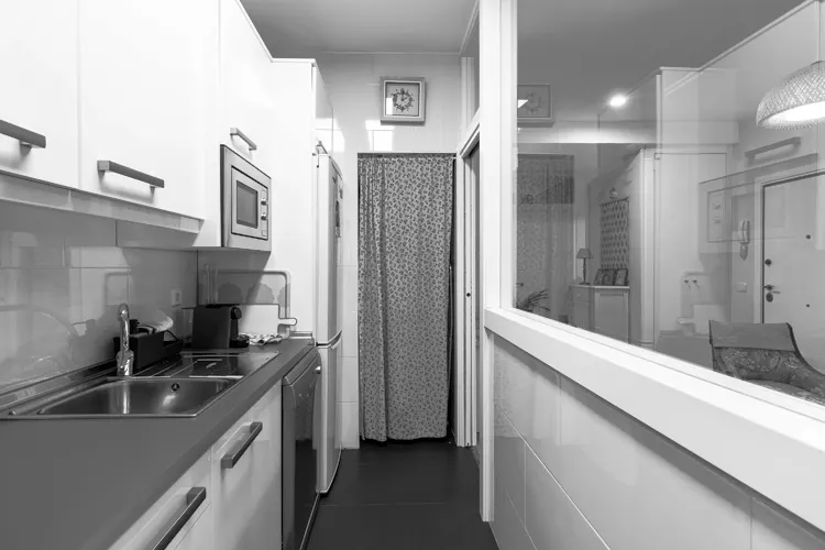Foto de cocina en un piso en alquiler