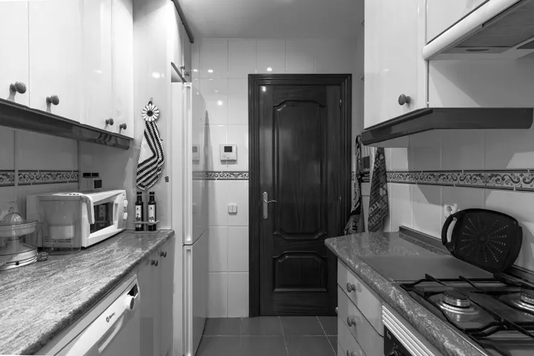 Foto de cocina en un piso en alquiler