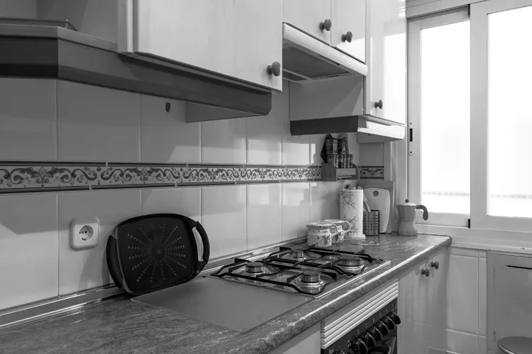 Foto de cocina en un piso en alquiler