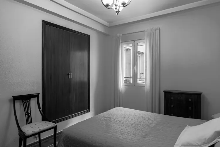 Foto de dormitorio en un piso en alquiler