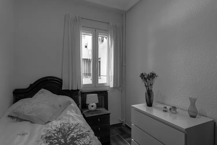 Foto de dormitorio en un piso en alquiler