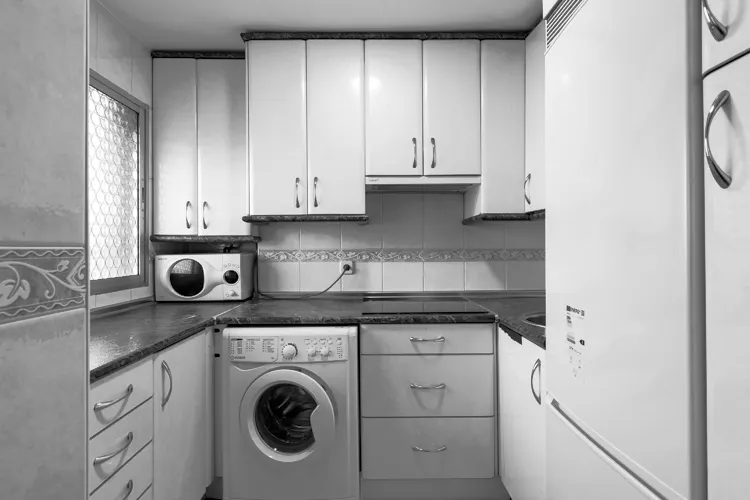 Foto de cocina en un piso en alquiler