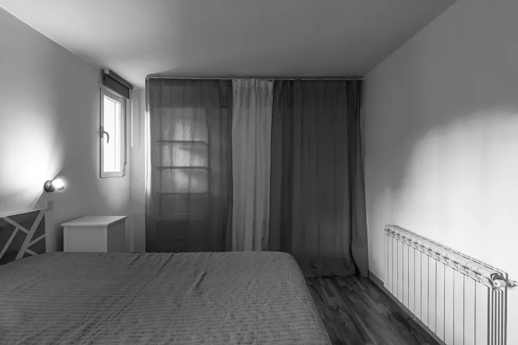 Foto de dormitorio en un piso en alquiler