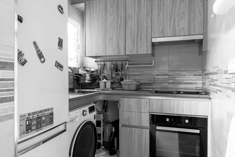 Foto de cocina en un piso en alquiler