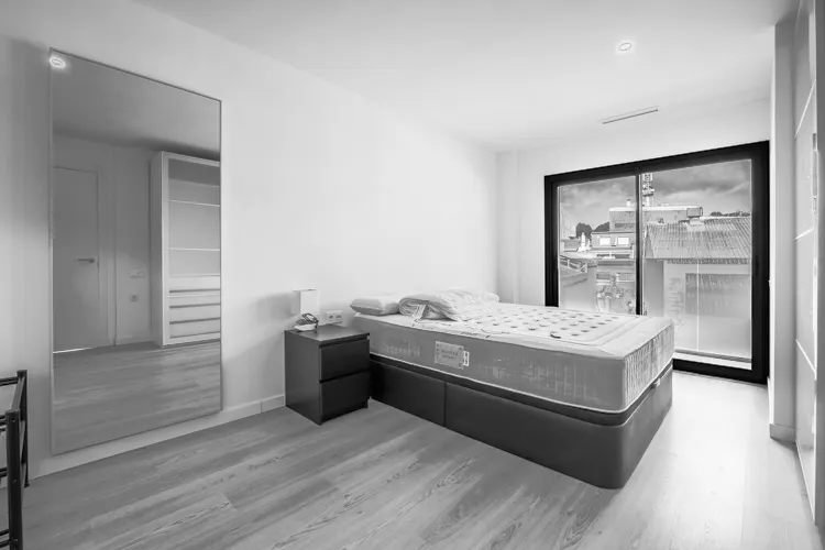 Foto de dormitorio en un piso en alquiler