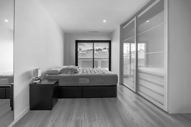 Foto de dormitorio en un piso en alquiler
