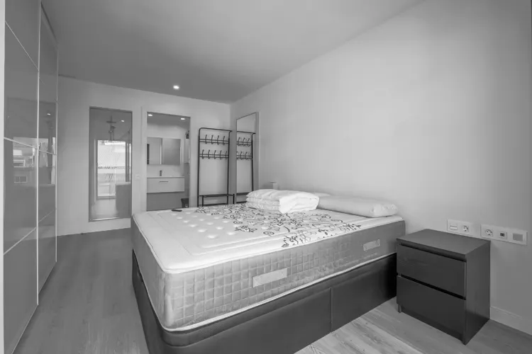 Foto de dormitorio en un piso en alquiler