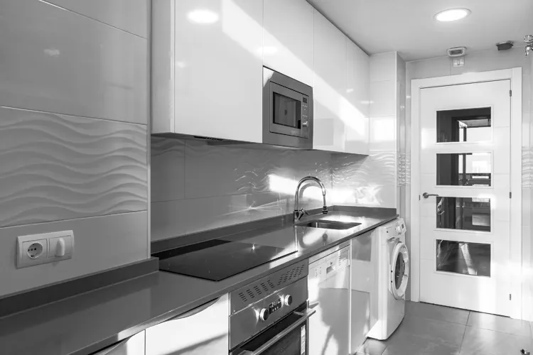 Foto de cocina en un piso en alquiler