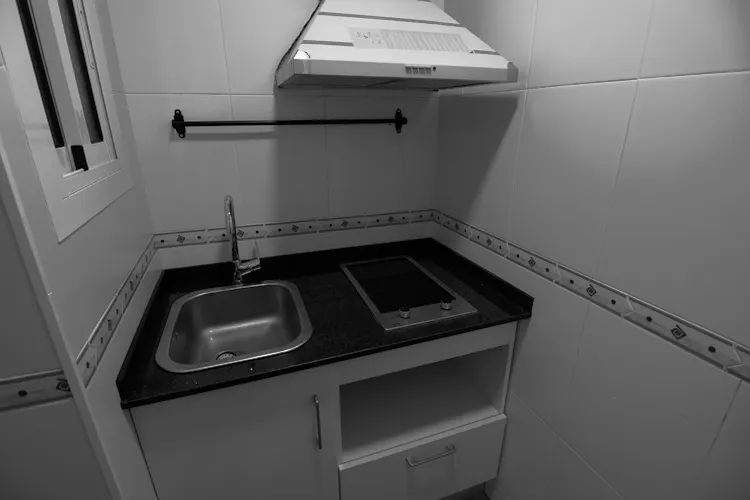 Foto de cocina en un piso en alquiler