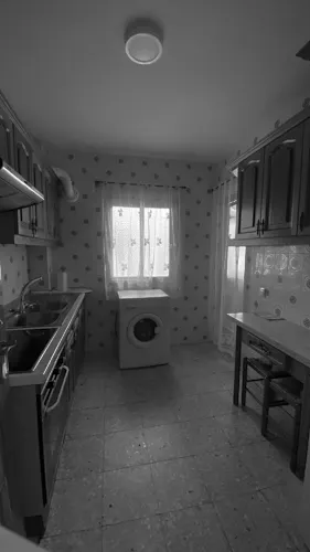 Foto de cocina en un piso en alquiler