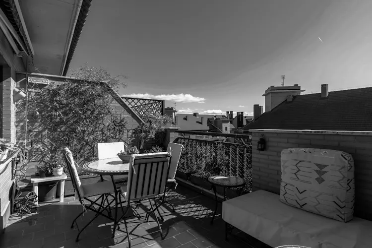 Foto de terraza en un piso en alquiler