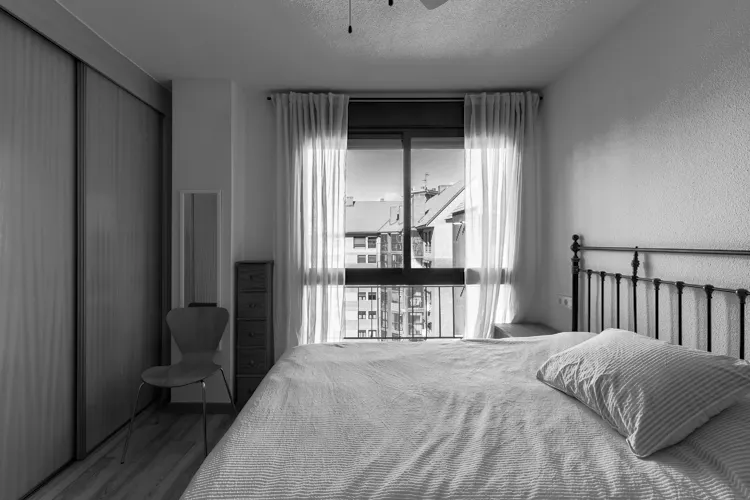 Foto de dormitorio en un piso en alquiler