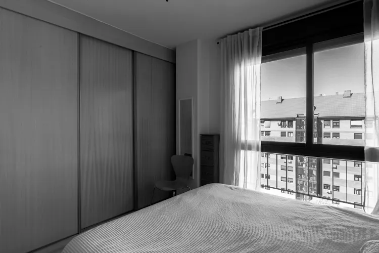 Foto de dormitorio en un piso en alquiler