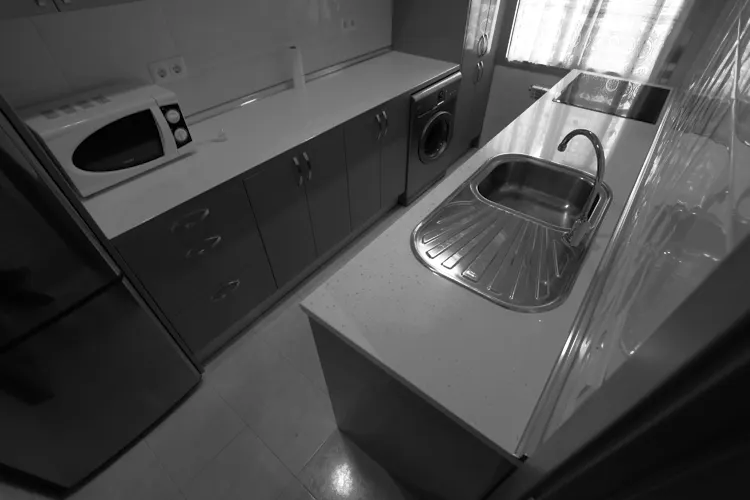 Foto de cocina en un piso en alquiler