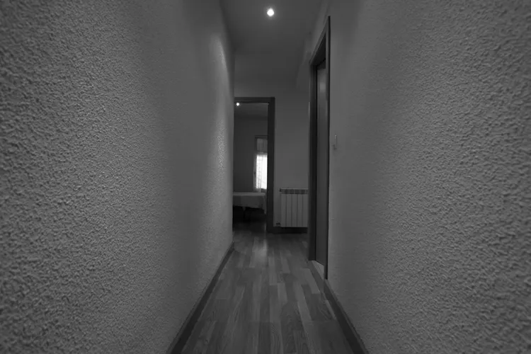 Foto de pasillo en un piso en alquiler
