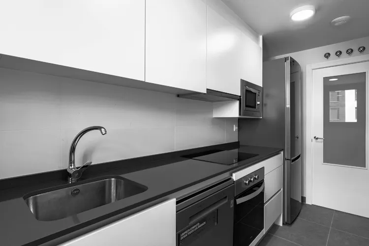 Foto de cocina en un piso en alquiler
