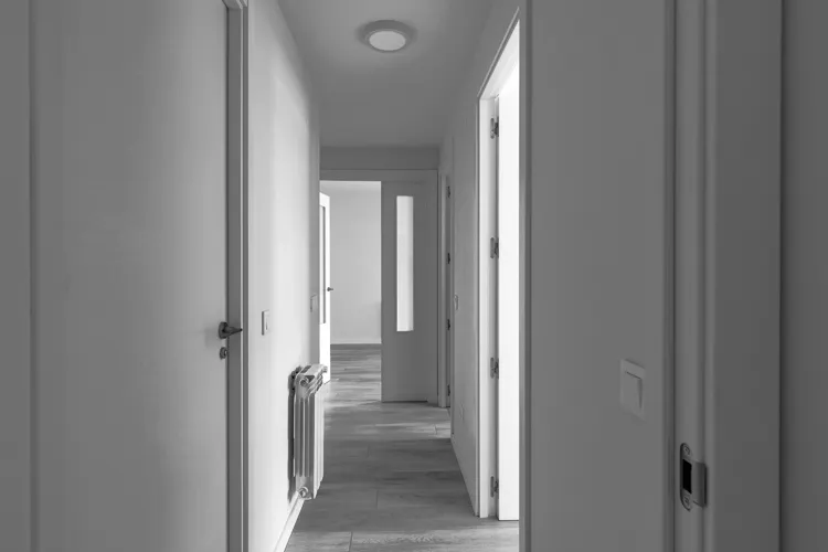 Foto de pasillo en un piso en alquiler