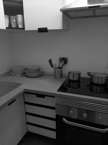 Foto de cocina en un piso en alquiler