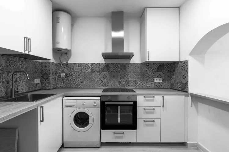 Foto de cocina en un piso en alquiler