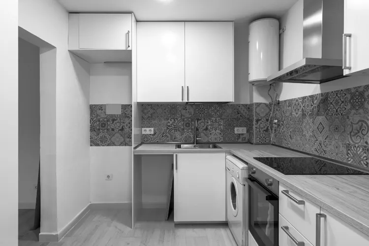 Foto de cocina en un piso en alquiler