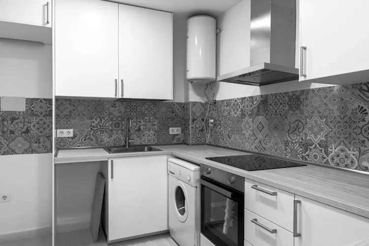 Foto de cocina en un piso en alquiler