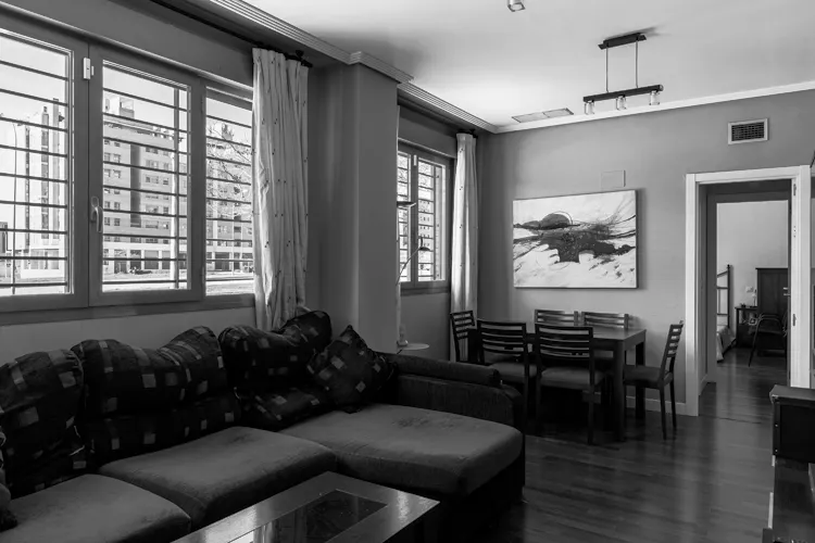 Foto de salón en un piso en alquiler