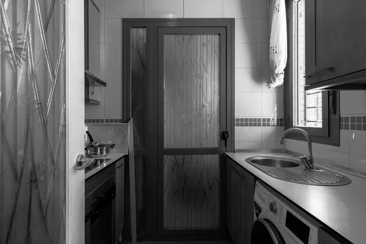 Foto de cocina en un piso en alquiler