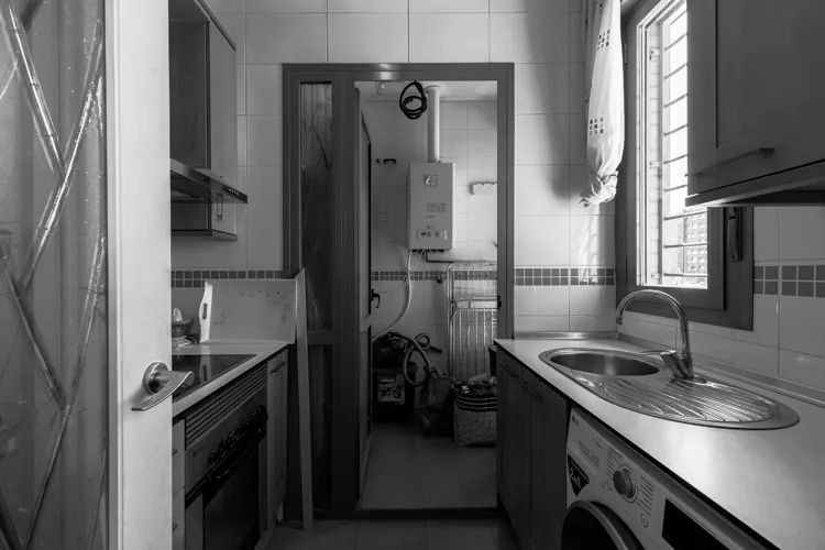 Foto de cocina en un piso en alquiler