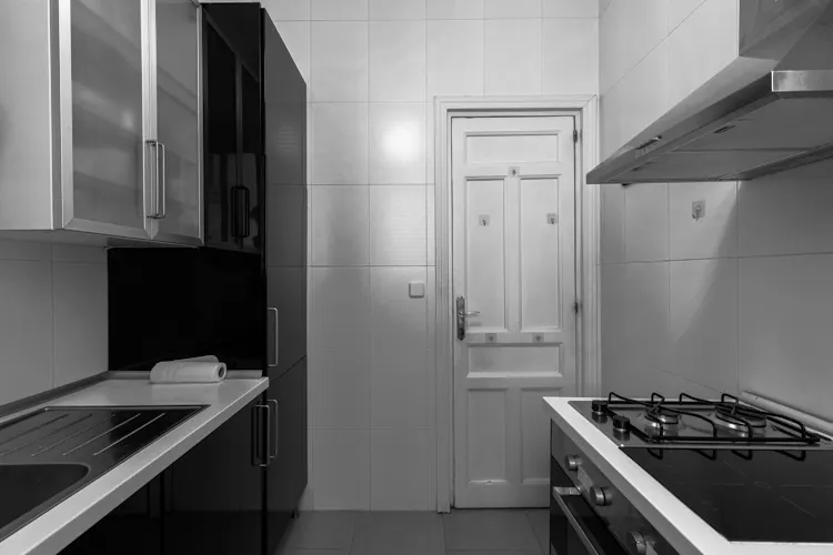 Foto de cocina en un piso en alquiler