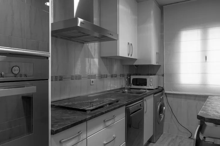Foto de cocina en un piso en alquiler