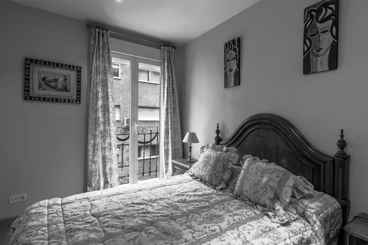 Foto de dormitorio en un piso en alquiler