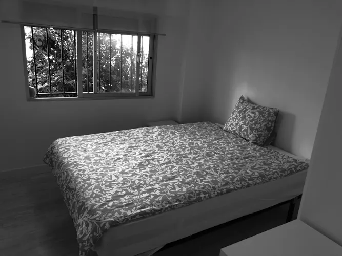 Foto de dormitorio en un piso en alquiler