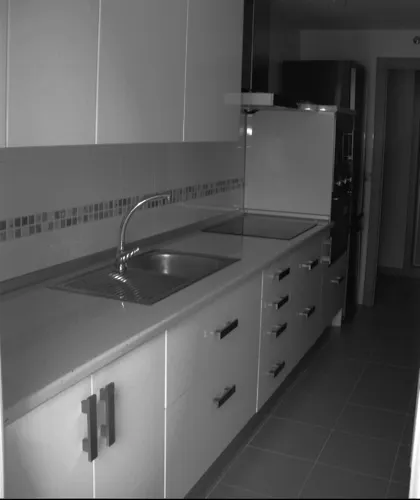 Foto de cocina en un piso en alquiler