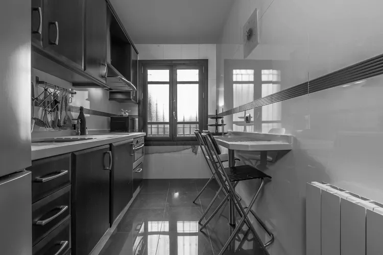 Foto de cocina en un piso en alquiler