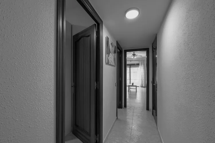 Foto de pasillo en un piso en alquiler