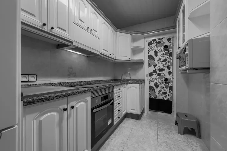 Foto de cocina en un piso en alquiler