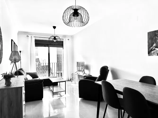 Foto de salón en un piso en alquiler