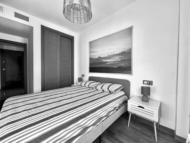 Foto de dormitorio en un piso en alquiler