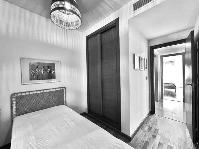 Foto de dormitorio en un piso en alquiler