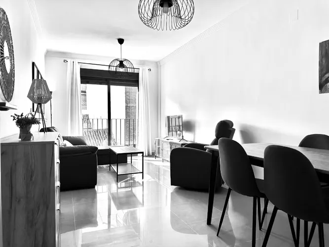 Foto de salón en un piso en alquiler