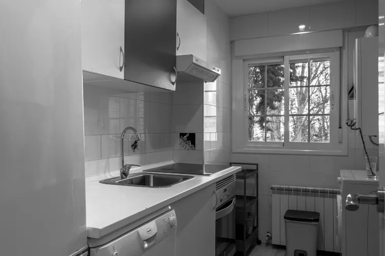 Foto de cocina en un piso en alquiler