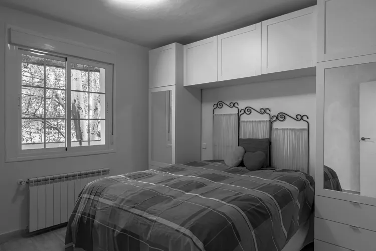 Foto de dormitorio en un piso en alquiler