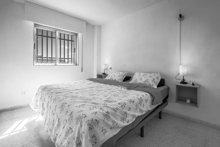 Foto de dormitorio en un piso en alquiler