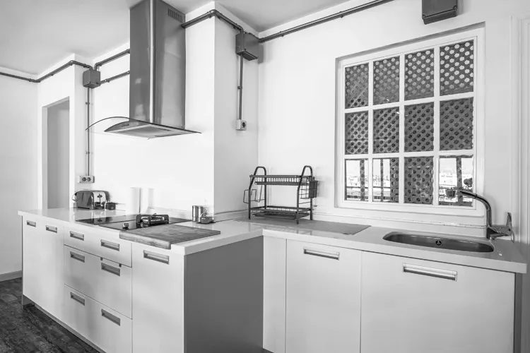 Foto de cocina en un piso en alquiler